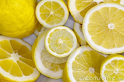 Lemon squeeze Stock Photo